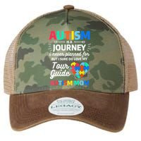 Autism Is A Journey I Never Planned For But I Sure Do Love Legacy Tie Dye Trucker Hat