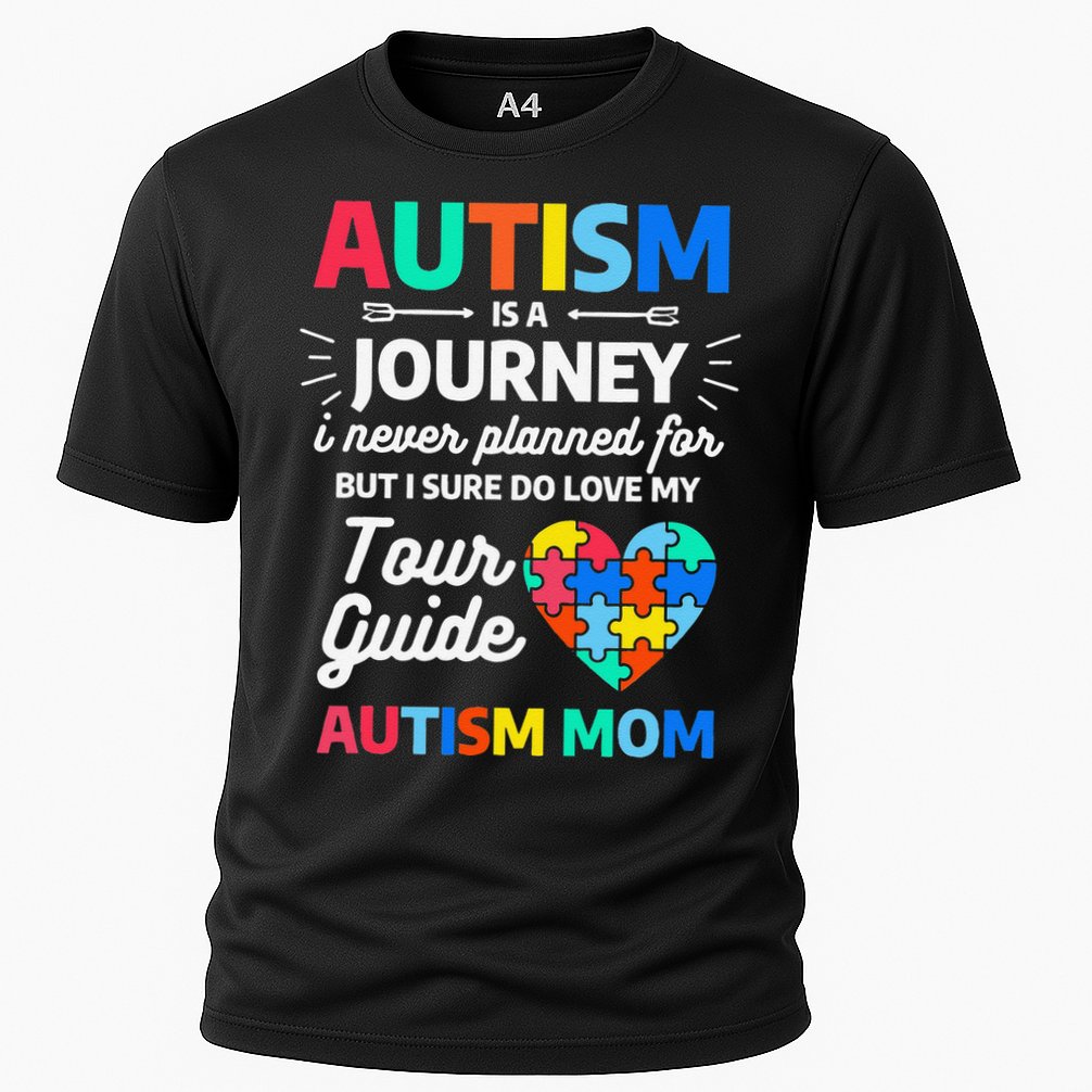 Autism Is A Journey I Never Planned For But I Sure Do Love Performance Shirt
