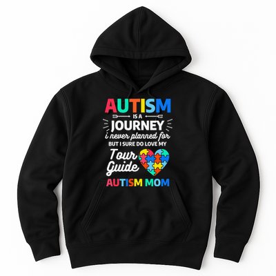 Autism Is A Journey I Never Planned For But I Sure Do Love Hoodie