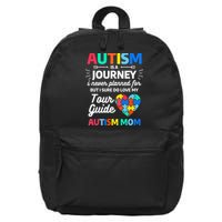 Autism Is A Journey I Never Planned For But I Sure Do Love 16 in Basic Backpack