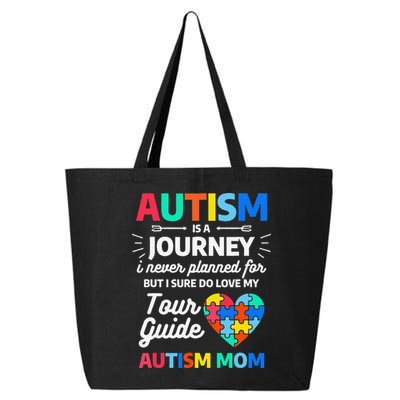 Autism Is A Journey I Never Planned For But I Sure Do Love 25L Jumbo Tote
