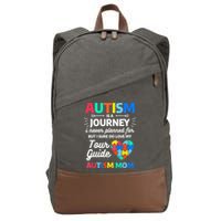 Autism Is A Journey I Never Planned For But I Sure Do Love Cotton Canvas Backpack