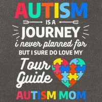 Autism Is A Journey I Never Planned For But I Sure Do Love Cotton Canvas Backpack