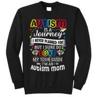 Autism Is A Journey I Never Planned Love My Tour Guide Sweatshirt
