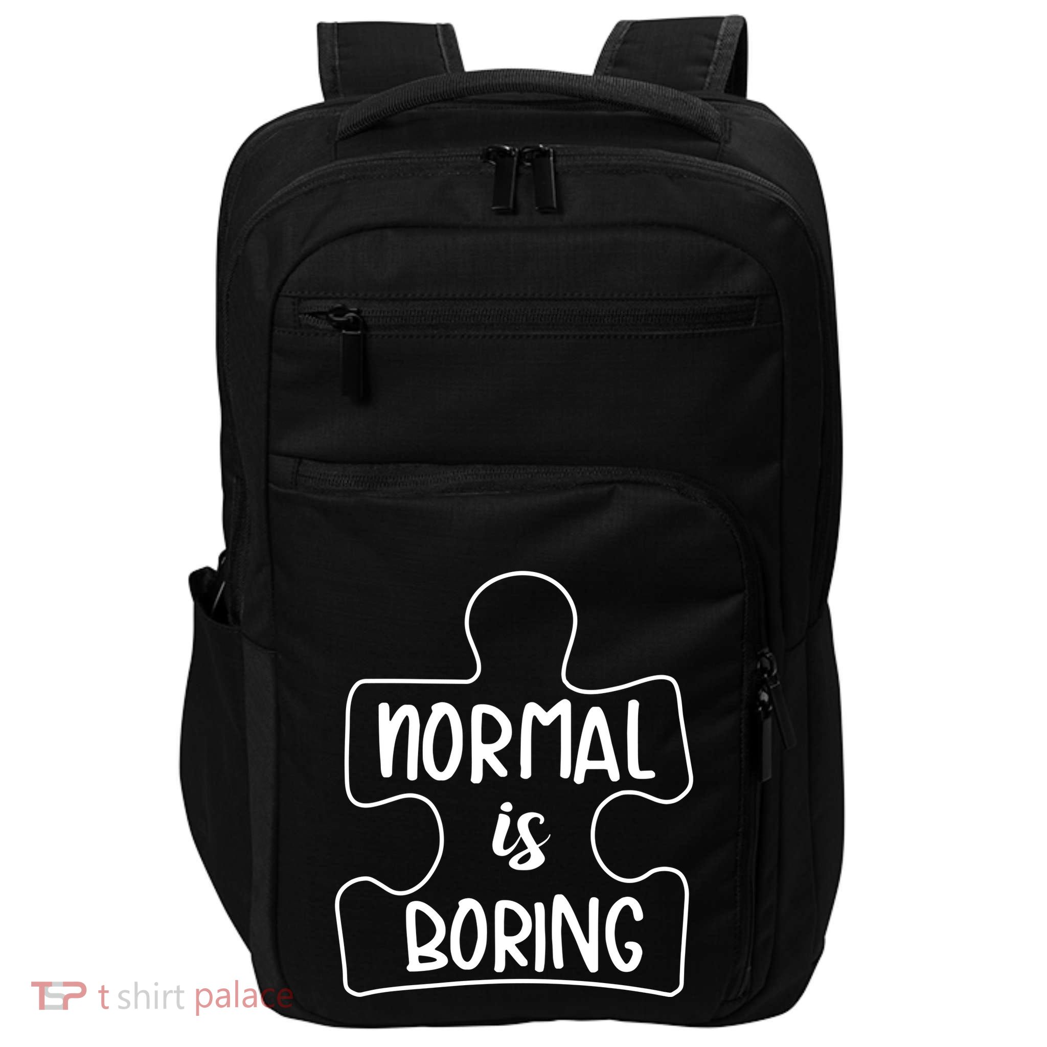 Autism Its An Au Some Thing Impact Tech Backpack
