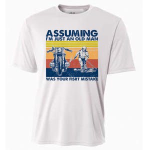 Assuming I Am Just An Old Man Was Your First Mistake Cooling Performance Crew T-Shirt