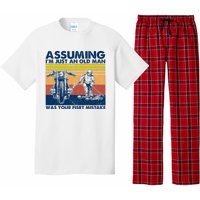 Assuming I Am Just An Old Man Was Your First Mistake Pajama Set