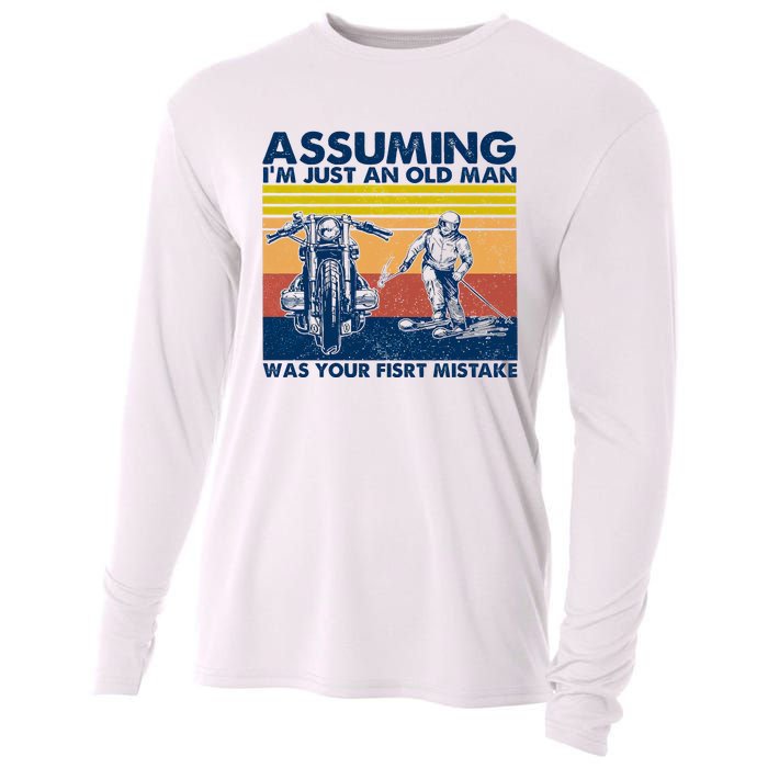 Assuming I Am Just An Old Man Was Your First Mistake Cooling Performance Long Sleeve Crew