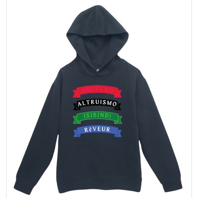 Amistad Isibindi Altruismo Reveur 4 Houses 1 Family Urban Pullover Hoodie