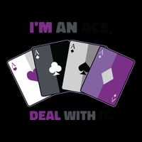 Asexual I’M An Ace Deal With It Asexual Pride 16oz Travel Tumbler