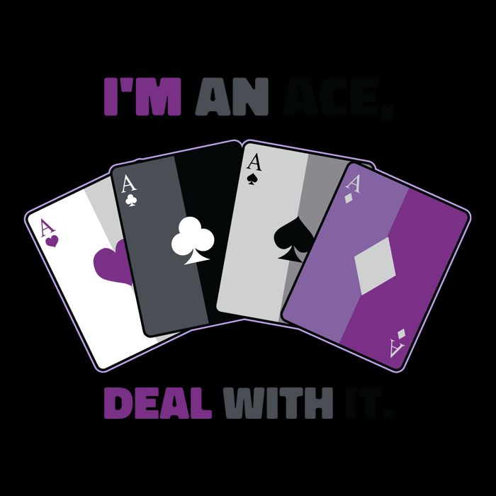 Asexual I’M An Ace Deal With It Asexual Pride 16oz Travel Tumbler