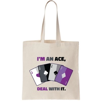 Asexual I’M An Ace Deal With It Asexual Pride Bag