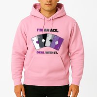 Asexual I’M An Ace Deal With It Asexual Pride Hoodie