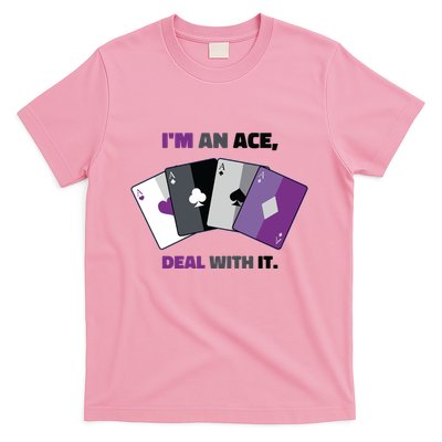 Asexual I’M An Ace Deal With It Asexual Pride T-Shirt