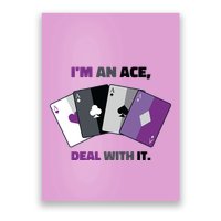 Asexual I’M An Ace Deal With It Asexual Pride Poster