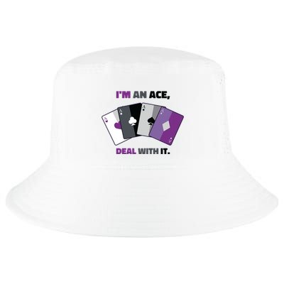 Asexual I’M An Ace Deal With It Asexual Pride Cool Comfort Performance Bucket Hat