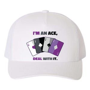 Asexual I’M An Ace Deal With It Asexual Pride Yupoong Adult 5-Panel Trucker Hat