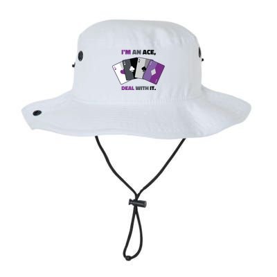 Asexual I’M An Ace Deal With It Asexual Pride Bucket Hat