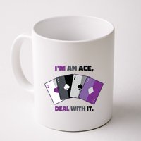 Asexual I’M An Ace Deal With It Asexual Pride Mug