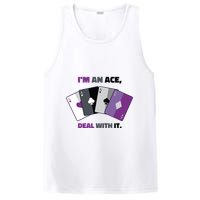 Asexual I’M An Ace Deal With It Asexual Pride PosiCharge Competitor Tank