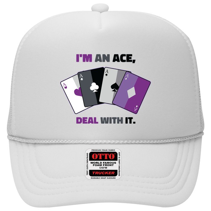 Asexual I’M An Ace Deal With It Asexual Pride Hat