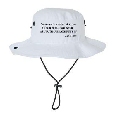 America Is A Nation That Can Be Defined In Single Word Joe Biden Meme Bucket Hat