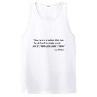 America Is A Nation That Can Be Defined In Single Word Joe Biden Meme PosiCharge Competitor Tank
