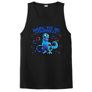 Autism Infinity Autism Trex Trex Infinity Dare To Be Yoursel Gift PosiCharge Competitor Tank