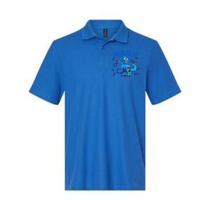 Autism Infinity Autism Trex Trex Infinity Dare To Be Yoursel Gift Softstyle Adult Sport Polo