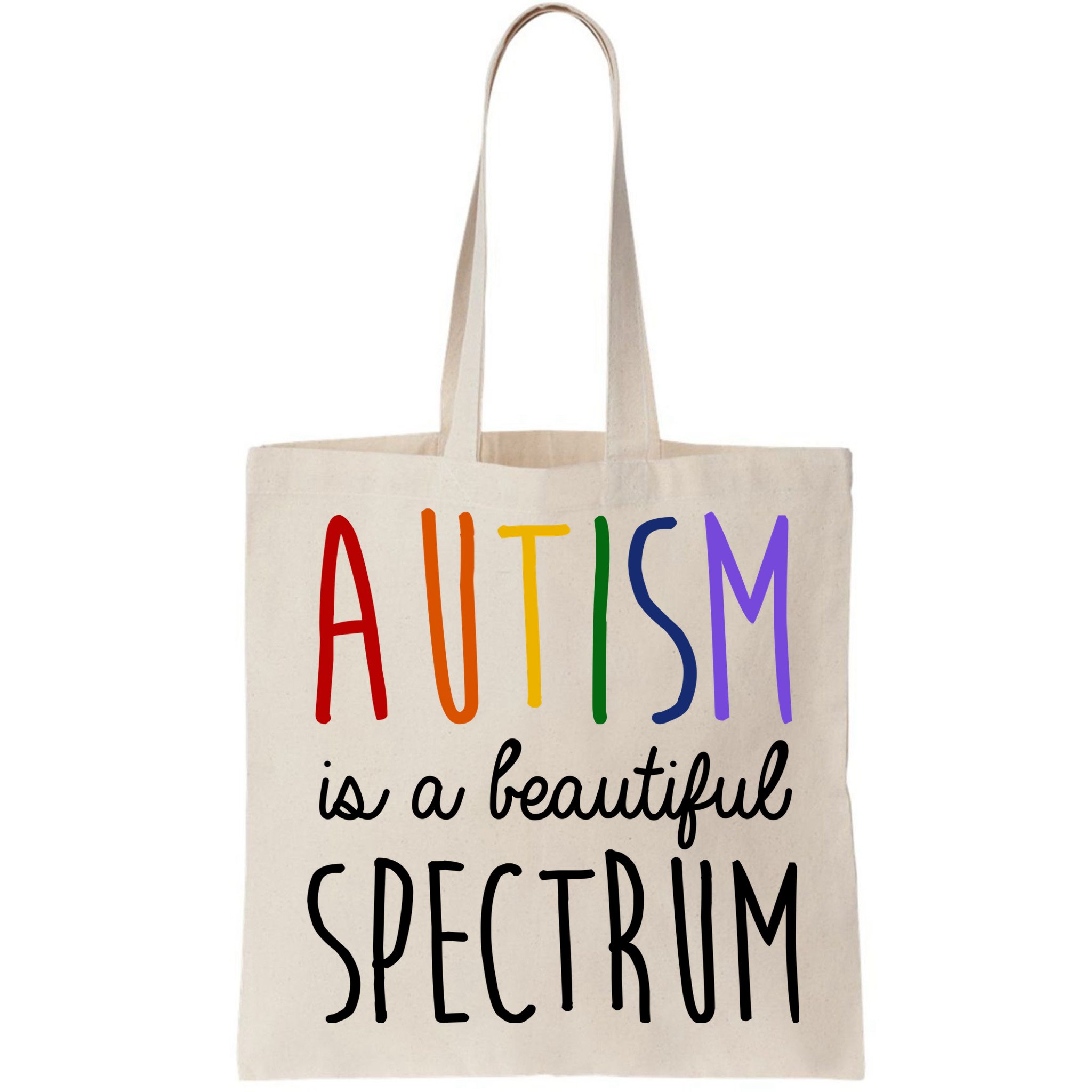 Autism Is A Beautiful Spectrum Awareness Bag