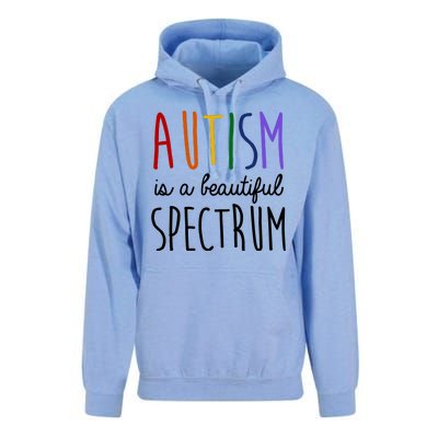 Autism Is A Beautiful Spectrum Awareness Unisex Surf Hoodie