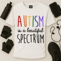 Autism Is A Beautiful Spectrum Awareness Performance Shirt