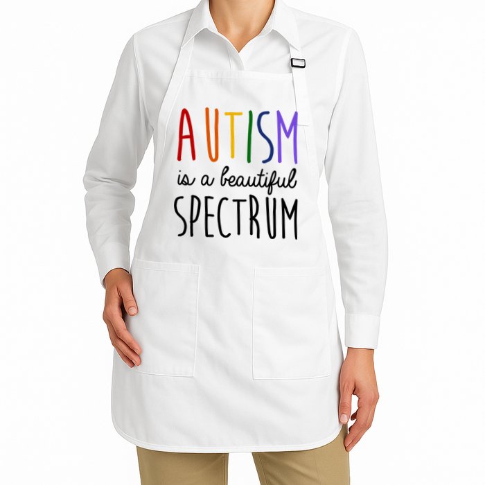 Autism Is A Beautiful Spectrum Awareness Apron