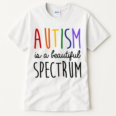Autism Is A Beautiful Spectrum Awareness Tall T-Shirt