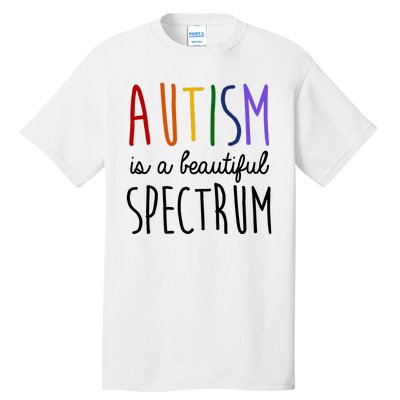 Autism Is A Beautiful Spectrum Awareness Tall T-Shirt