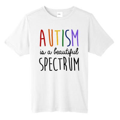 Autism Is A Beautiful Spectrum Awareness Tall Fusion ChromaSoft Performance T-Shirt