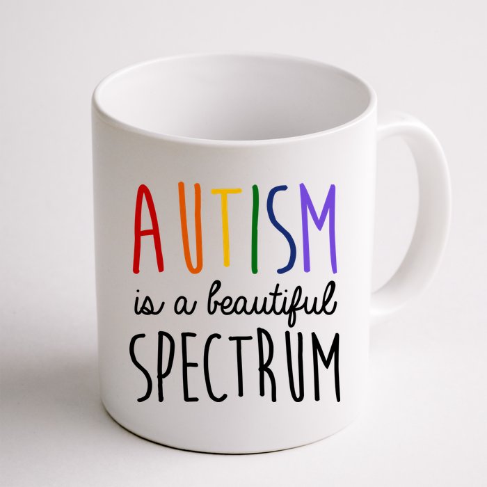 Autism Is A Beautiful Spectrum Awareness Mug