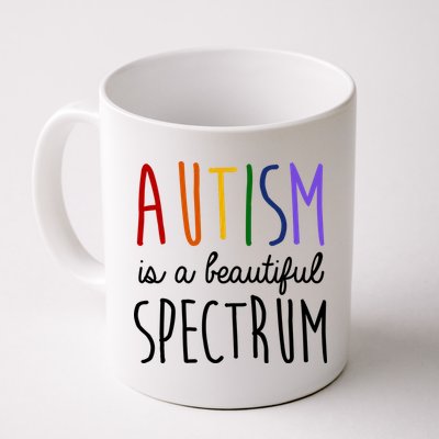 Autism Is A Beautiful Spectrum Awareness Mug