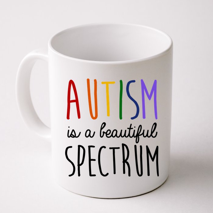 Autism Is A Beautiful Spectrum Awareness Mug