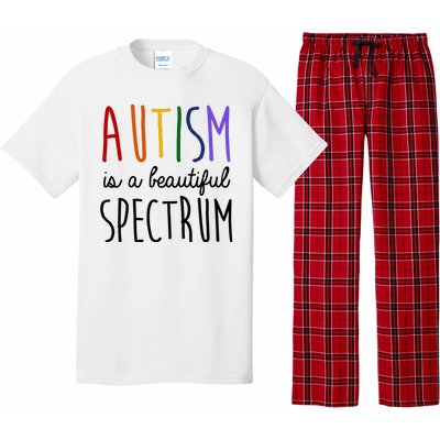 Autism Is A Beautiful Spectrum Awareness Pajama Set