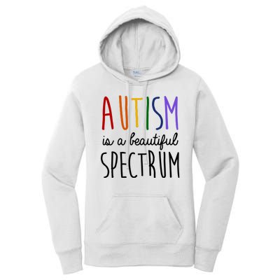 Autism Is A Beautiful Spectrum Awareness Women's Pullover Hoodie