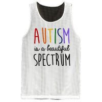 Autism Is A Beautiful Spectrum Awareness Mesh Reversible Basketball Jersey Tank