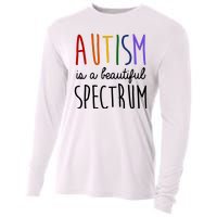 Autism Is A Beautiful Spectrum Awareness Cooling Performance Long Sleeve Crew