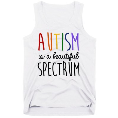 Autism Is A Beautiful Spectrum Awareness Tank Top