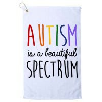 Autism Is A Beautiful Spectrum Awareness Golf Towel