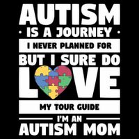 Autism Is A Journey I Never Planned For But I Sure Do Love Gift Drawstring Bag