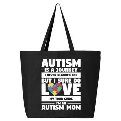 Autism Is A Journey I Never Planned For But I Sure Do Love Gift 25L Jumbo Tote