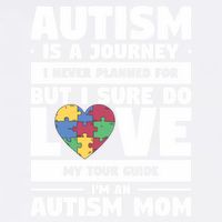 Autism Is A Journey I Never Planned For But I Sure Do Love Gift Garment-Dyed Sweatshirt