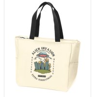 Alien Invasion Zip Tote Bag