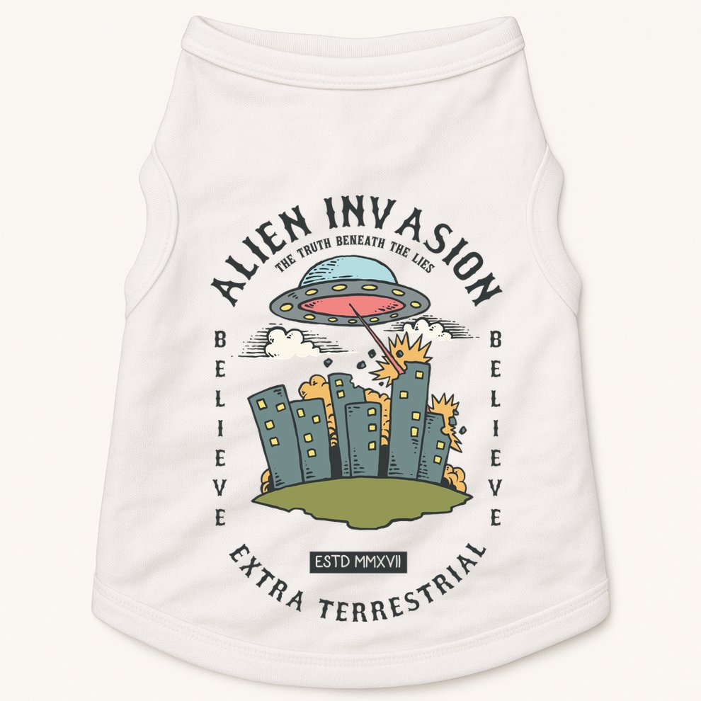 Alien Invasion Doggie Tank